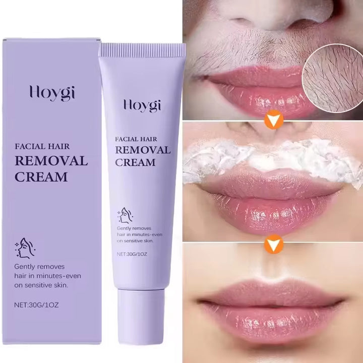 Aceite de afeitar suave para mujeres, hidratante y para después del afeitado, crema depilatoria facial.